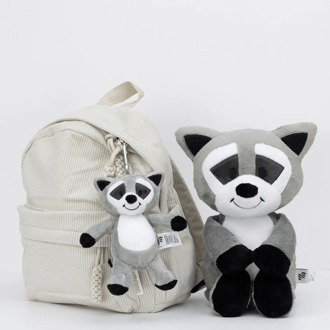Bag Charm - Bandit the Raccoon - Image 5