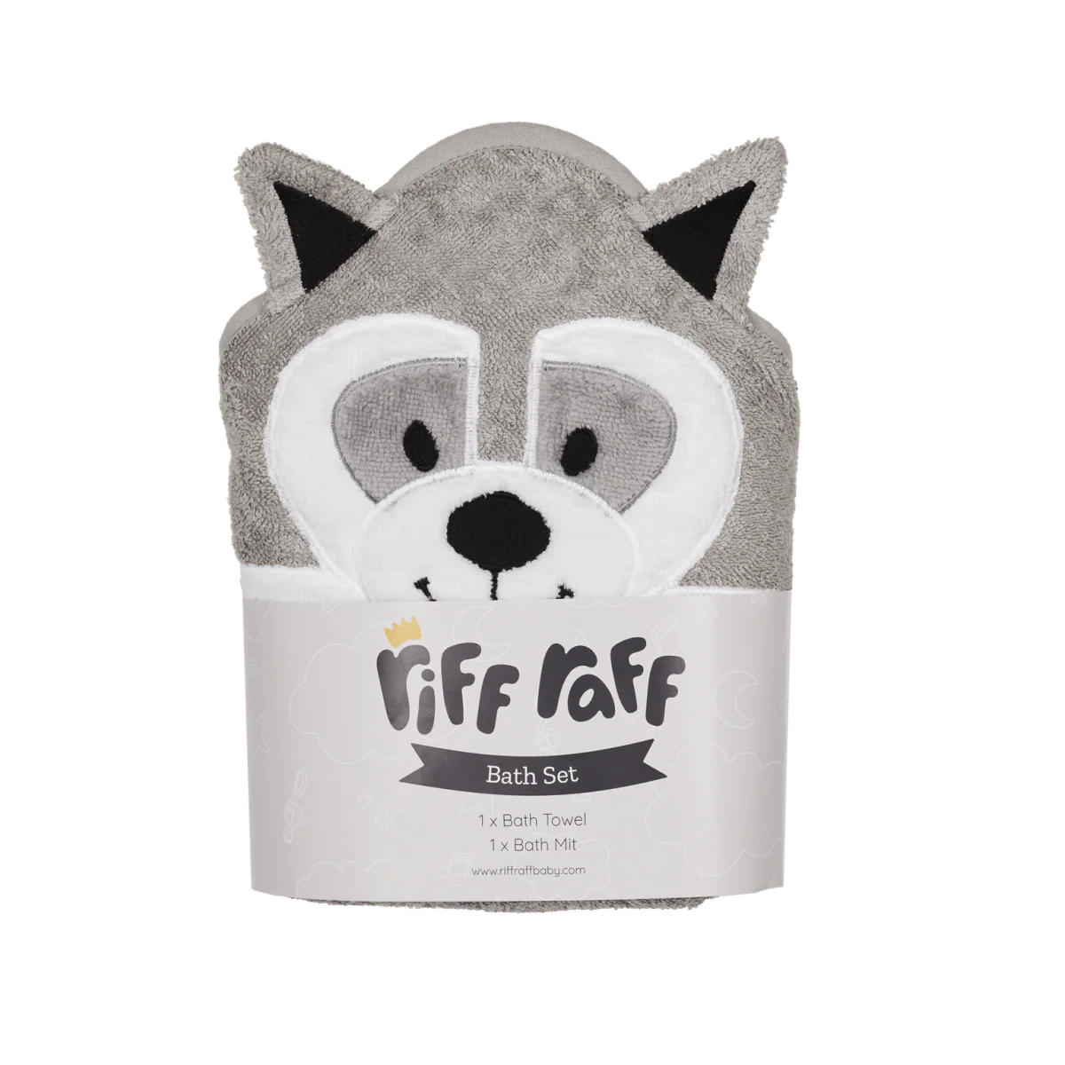 Hooded Towel - Bandit The Raccoon - Image 4