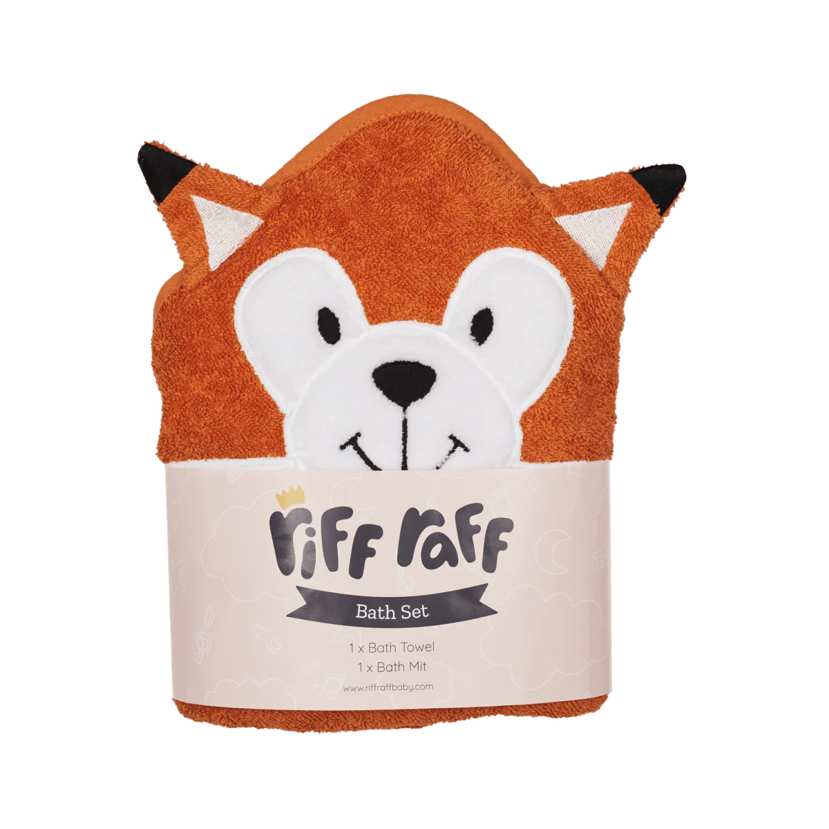 Hooded Towel - Riff The Fox - Image 4