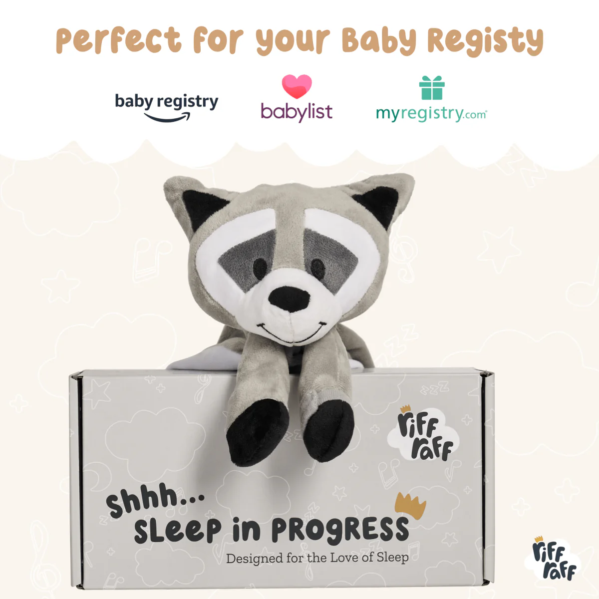 Sleep Toy - Bandit The Raccoon - Image 6
