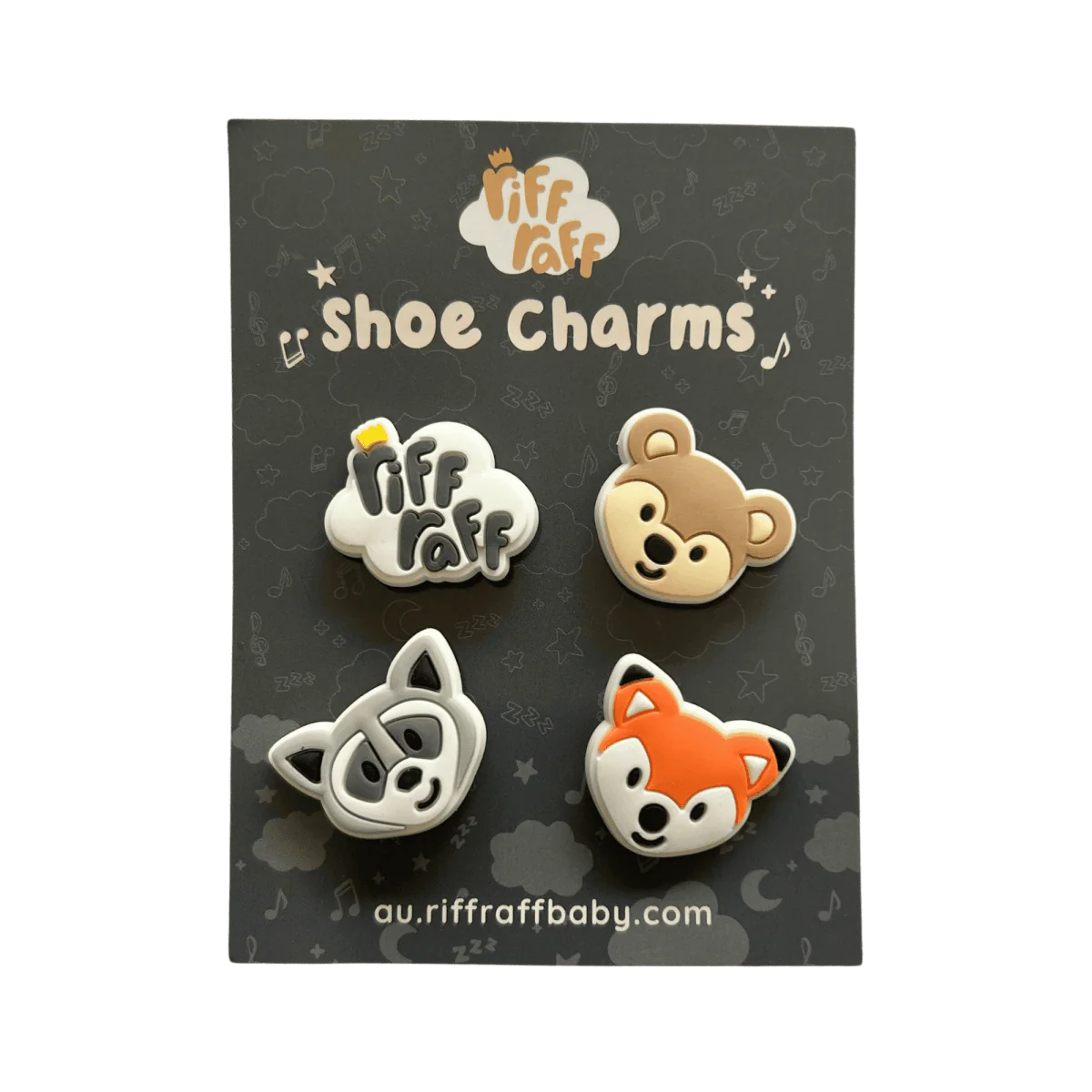 Shoe Charms (Set of 4 Riff Raff Besties) - Image 2