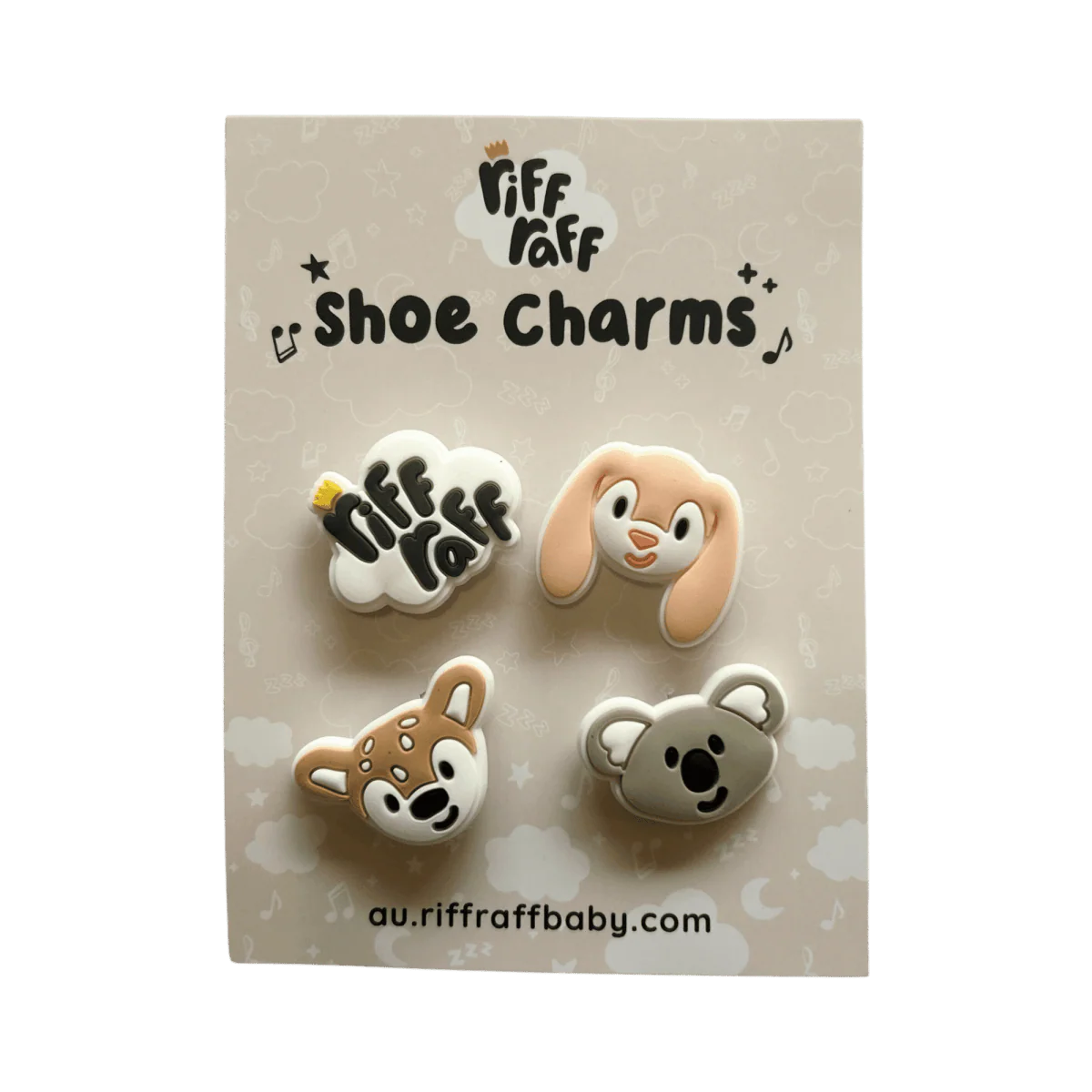 Shoe Charms (Set of 4 Riff Raff Besties) - Image 3