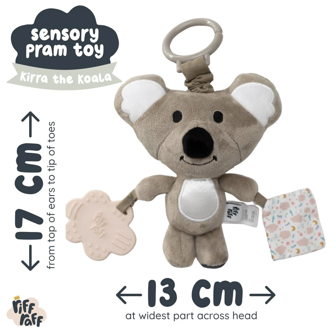 Sensory Pram Toy - Kirra The Koala - Image 5