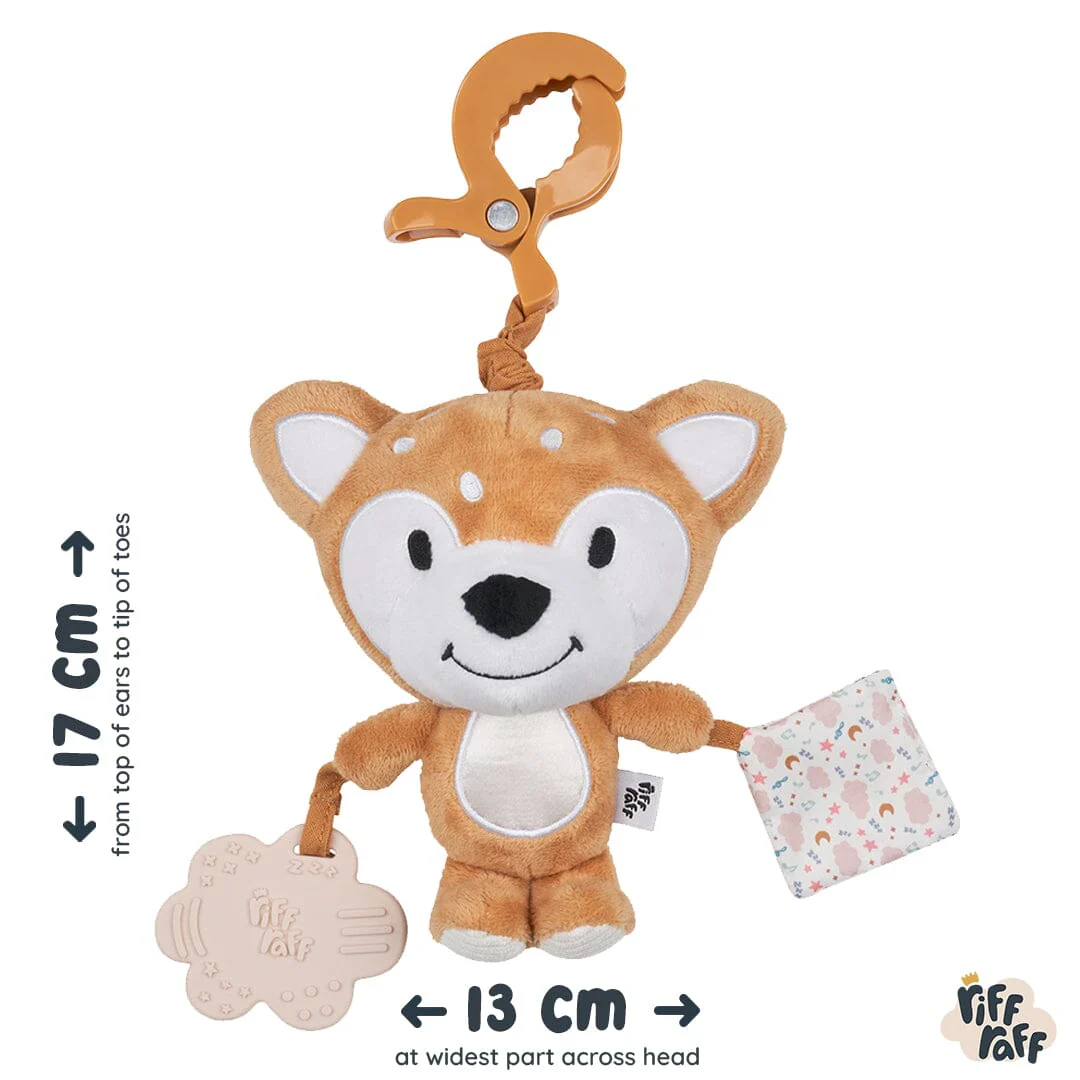 Sensory Pram Toy - Raffy The Fawn - Image 6
