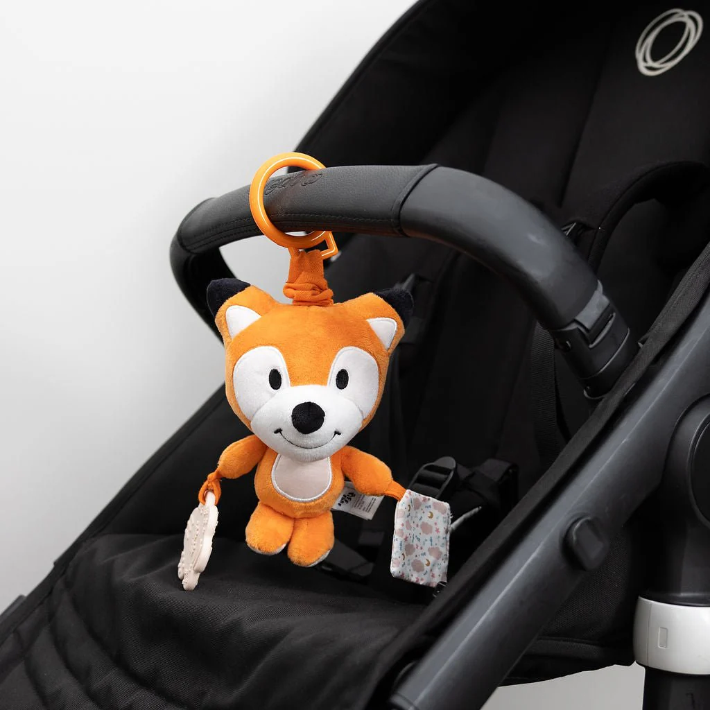 Sensory Pram Toy - Riff The Fox - Image 3