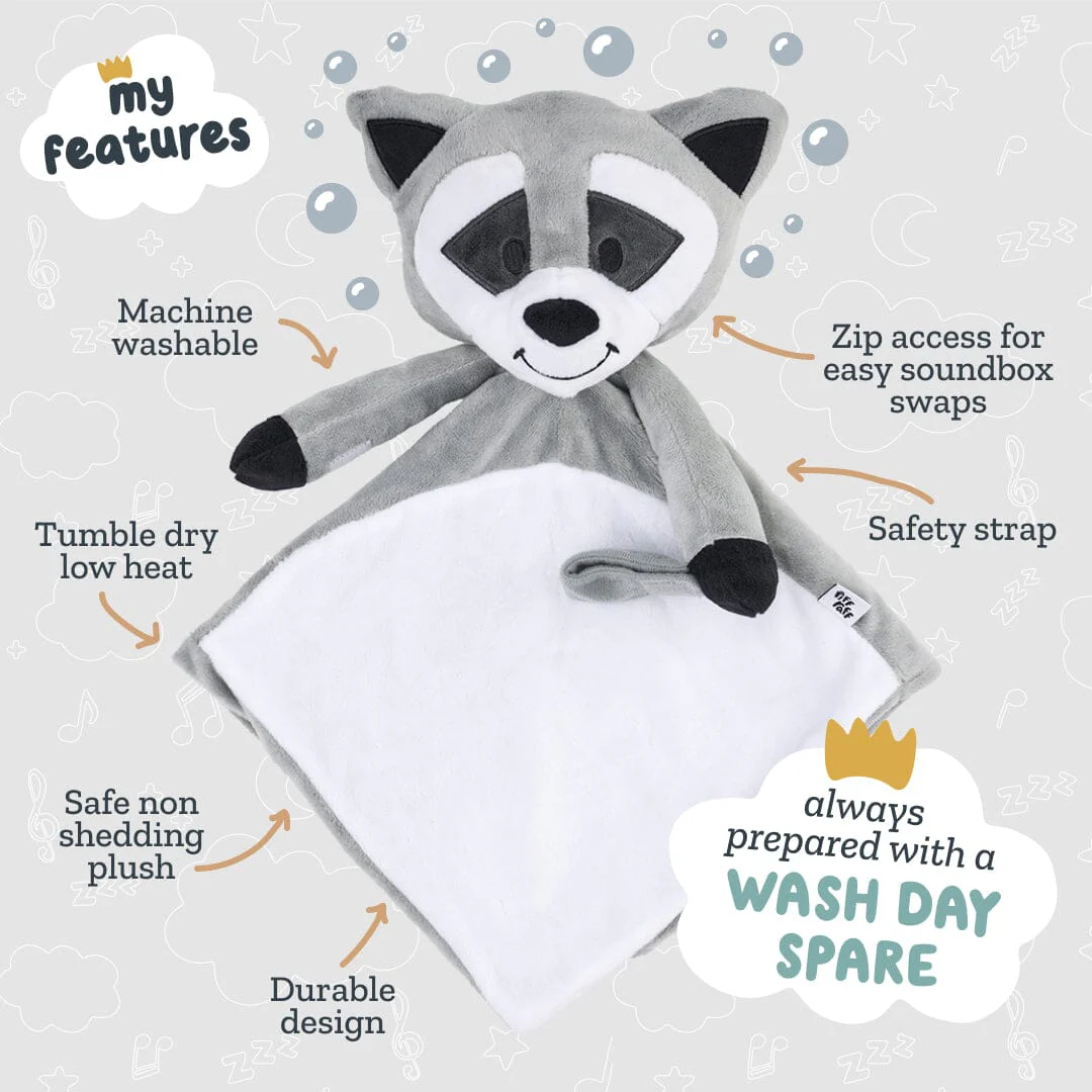Wash Day Spare Plush - Bandit The Raccoon - Image 3